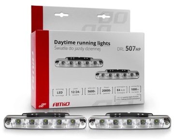 Światła do jazdy dziennej DRL 507HP AMIO-01523
