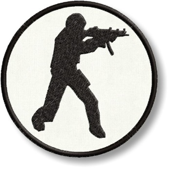 NASZYWKA TERMO Counter Strike CS-GO NASZYWKI HAFT