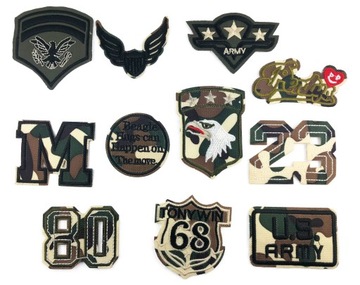 Moro MILITARNE U.S.ARMY TERMO naprasowanki naszywka aplikacje naszywki 11