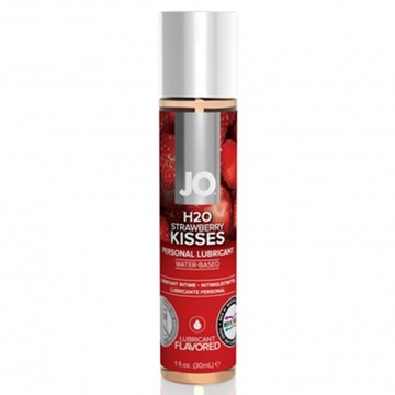 Lubrykant smakowy - System JO H2O TRUSKAWKA 30ml