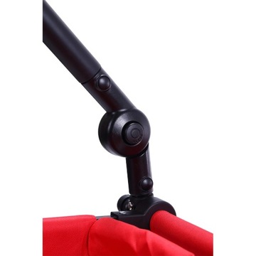 МНОГОФУНКЦИОНАЛЬНАЯ КОЛЯСКА CT700 RED 2в1 ПЛЯЖ