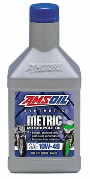 Olej Amsoil Motorcycle MCF 10W40 1qt 946ml