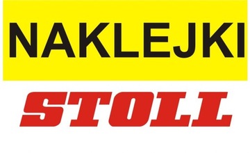 NAKLEJKI STOLL Z 660 450 550 R 335 415 655 4 DS