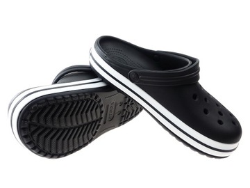 Klapki Crocs Crocband 11016 black czarne 43/44 M10