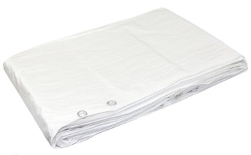 BIAŁA PLANDEKA 6x12 PLANDEKI WHITE 12x6m (90g/m2)