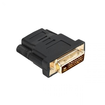 Adapter Złącze HDMI gniazdo - DVI wtyk 24+1