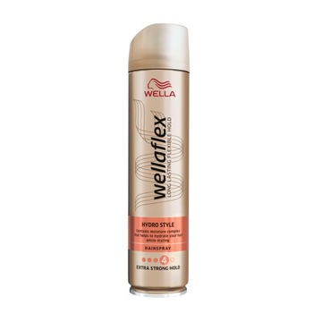 WELLA WELLAFLEX HYDRO STYLE LAKIER DO WŁOSÓW 250ML