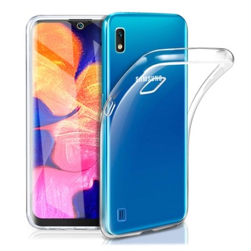 ETUI SLIM CLEAR CASE DO SAMSUNG GALAXY A10 + SZKŁO