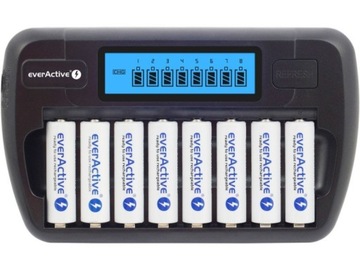 ŁADOWARKA everActive NC-800 8 KANAŁOWA AA AAA