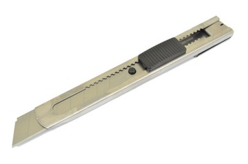 NÓŹ NOŻYK METALOWY UNIWERSALNY 18 mm OSTRZE ŁAMANE