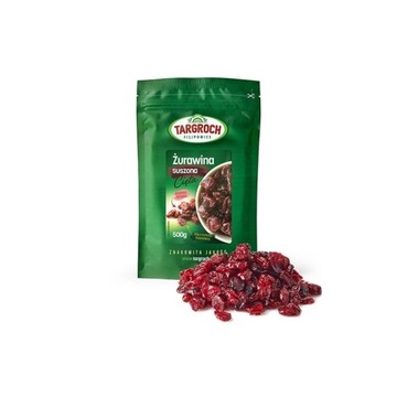ŻURAWINA SUSZONA 500g naturalna bez konserwantów