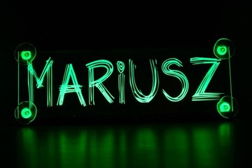 Табличка со светодиодной подсветкой 40х16 см - 24В