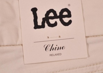 LEE spodnie WHITE relaxed CHINO W28 L33