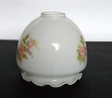 Klosz szklany 16cm do lamp, żyrandoli, klosz E27