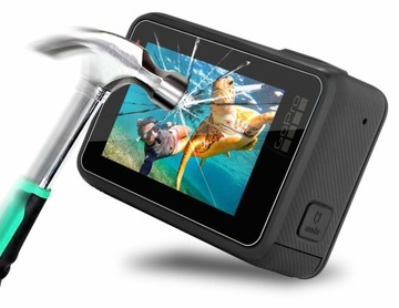 Чехол + защитное стекло объектива для GoPro Hero 6 5