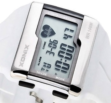 Męski Zegarek Treningowy XONIX WR100m PULSOMETR