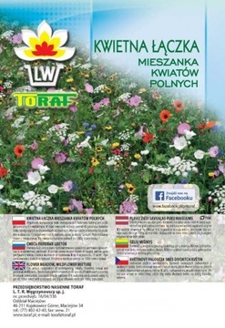 KWIETNA ŁĄCZKA Mieszanka Kwiatów Polnych 100g