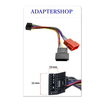 РАЗЪЕМ адаптера KENWOOD KRC 256 KDC KMD PS/R