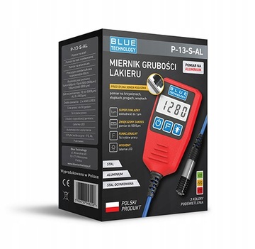 НОВЫЙ! П-13-С-АЛ ИЗМЕРИТЕЛЬ ТОЛЩИНЫ краски до 5000 мкм
