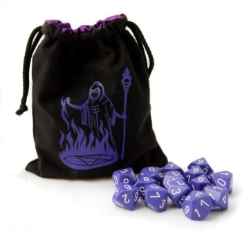 Сумка для игральных костей Некромант 15х12см WBM сумка
