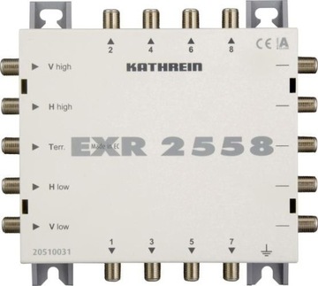 Multiswitch kaskadowy SAT Kathrein EXR2558 5 wejść
