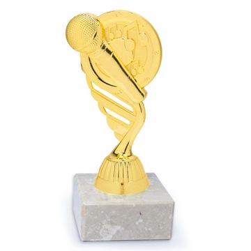 STATUETKA nagroda MUZYKA mikrofon konkurs 16 cm