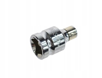 Adapter do bitów 1/2'' x 6-kąt 1/4'' Jonnesway