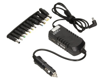 ZASILACZ SAMOCHODOWY DO LAPTOPA 12V ŁADOWARKA QM2