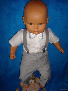 РУБАШКА-БРЮКИ ПОСТАВКИ КРЕЩЕННЫЙ ГАЛСТУК-БАБОЧКА 1992 ГОДА