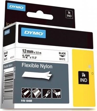 DYMO TAŚMA NYLONOWA 12mmx3,5m S0718100 RHINO 18488