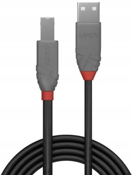 КАБЕЛЬ LINDY USB 2.0 A-B ДЛЯ ПРИНТЕРА 3M
