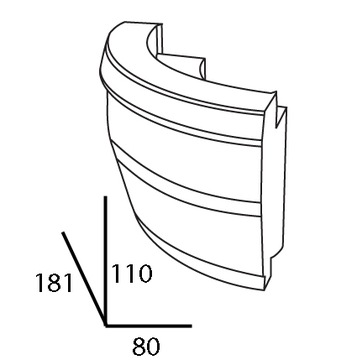 Оригинальный большой БАР со светодиодной подсветкой, СДЕЛАНО В ИТАЛИИ.