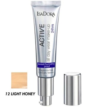 IsaDora ACTIVE ALL DAY WEAR MAKE-UP 35ml 12