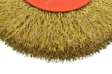 SZCZOTKA DRUCIANA tarcza szlifierka stołowa 125 mm