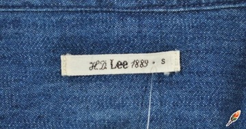 LEE koszula damska JEANS blue 1 POCKET SHIRT S r36