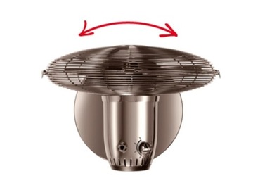 TESCOMA антрацит настольный вентилятор FANCY HOME