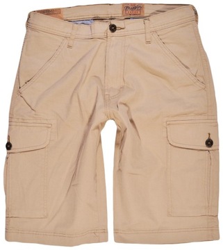 WRANGLER spodenki camel CARGO SHORTS W31