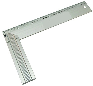 KĄTOWNIK STOLARSKI ALUMINIOWY TRASERSKI 350MM