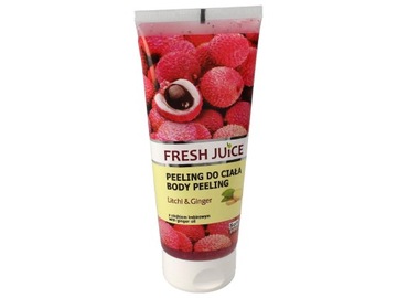 Скраб для тела Fresh Juice Личи и имбирь 200 мл