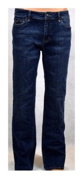 BLANC ORYGINALNE SPODNIE JEANSY CIEMNE Z USA 36/S