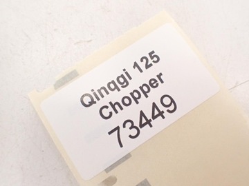 Корпус фары переднего фонаря, хром Qinqgi 125