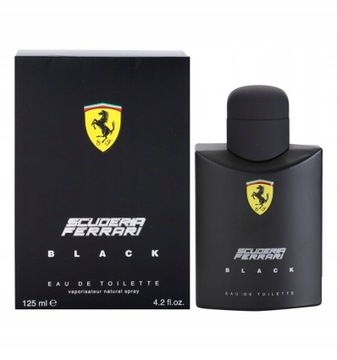 Męskie Perfumy Ferrari scuderia Black 125 ml