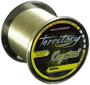 MIKADO żyłka karpiowa TERRITORY CRYSTAL 300m 0,24mm