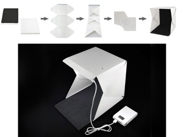 БЕСТЕННАЯ ТЕНТА 20LED СТОЛ-СТУДИЯ ДЛЯ ФОТОГРАФИЙ