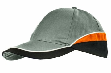 Czapka z daszkiem ART.MAS Bi-Color Grey rozmiar uniwersalny szara