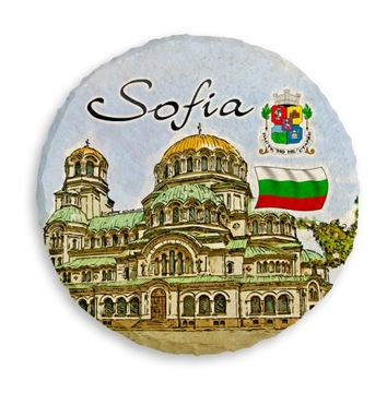 Magnes na lodówkę kamień SOFIA BUŁGARIA 399 - M