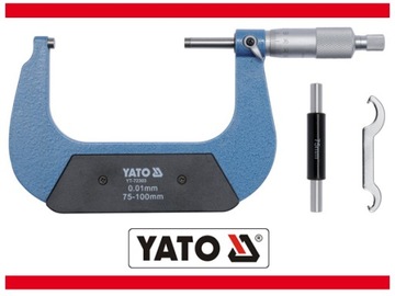 ВНЕШНИЙ АНАЛОГОВЫЙ МИКРОМЕТР 75-100 мм YATO