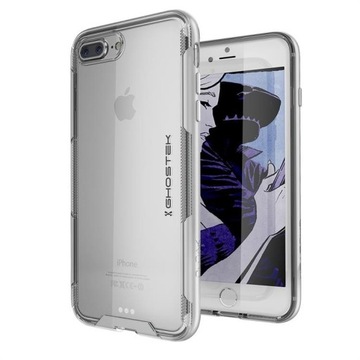 Etui GHOSTEK Cloak 3 Apple iPhone 7 8 Plus SREBRNE