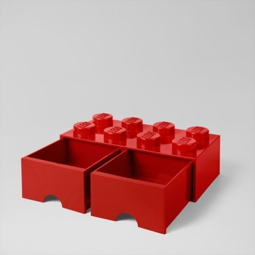 Контейнер LEGO с ящиками Brick 8 Red