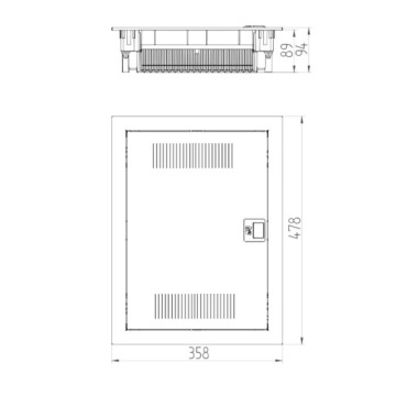 МУЛЬТИМЕДИЙНОЕ РАСПРЕДЕЛИТЕЛЬНОЕ УСТРОЙСТВО П/Т 2x12 2012-00